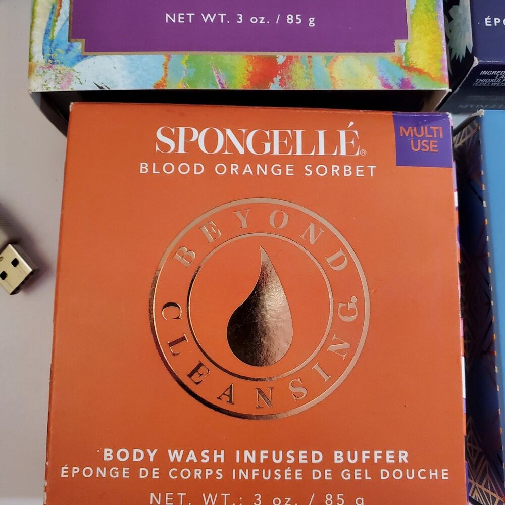 Spongelle lot of 8 body wash infused buffers Brand New in Boxes - Picture 6 of 9